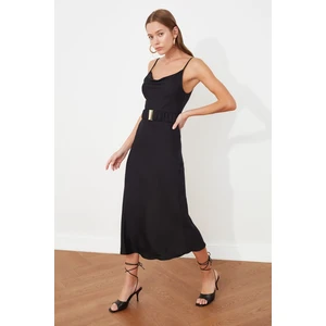 Trendyol Black Belted Dress