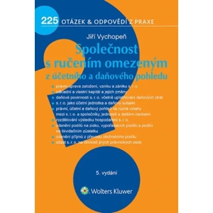 Společnost s ručením omezeným z účetního a daňového pohledu - Jiří Vychopeň