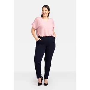 Karko Woman's Trousers Z696 Navy Blue