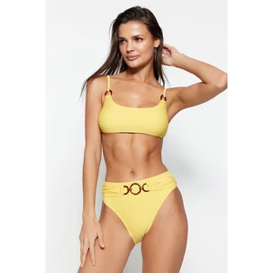 Trendyol Yellow Bralet Accessory Bikini Top
