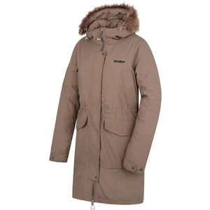 Husky Nelidas L XL, mocha Dámský zimní kabát