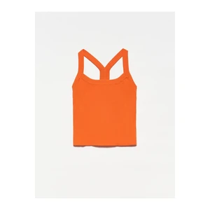 Dilvin Camisole - Orange - Regular fit