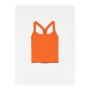 Dilvin Camisole - Orange - Regular fit