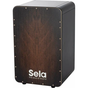 Sela SE 049 CaSela Wood-Cajon Black/Brown Dragon