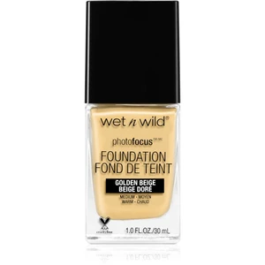 Wet n Wild Photo Focus matující fluidní make-up odstín Golden Beige 30 ml