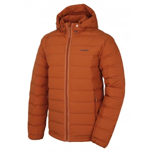 Men's down jacket HUSKY Donnie M dark. brick