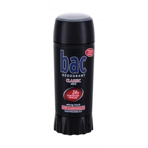 BAC Classic 24h 40 ml dezodorant pre mužov bez obsahu hliníka; deostick