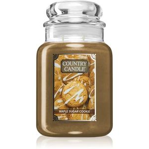 Country Candle Maple Sugar & Cookie vonná sviečka 680 g