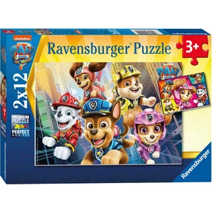 Ravensburger Puzzle Tlapková patrola V akci 2 x 12 dílků