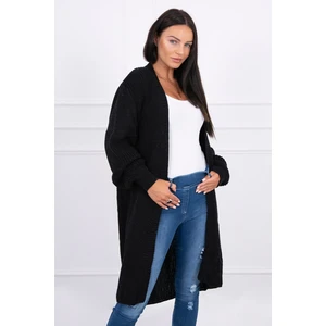 Sweater long cardigan black