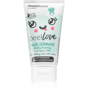 FlosLek Laboratorium Peel Love Aloe čistiaci pleťový peeling s AHA 75 ml