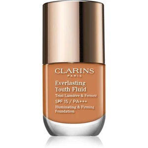 Clarins Everlasting Youth Fluid rozjasňující make-up SPF 15 odstín 114 Cappuccino 30 ml