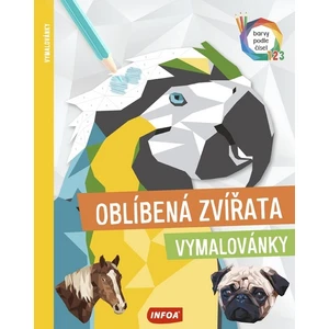 Oblíbená zvířátka - Vymalovánky