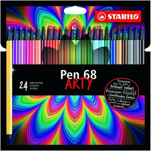 Stabilo Pen 68 Pouzdro řada Arty 24 ks