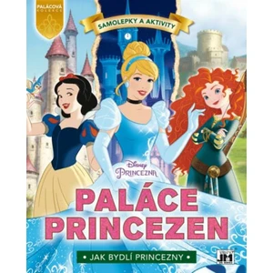 JIRI MODELS Knížka samolepková Princezny Paláce Princezen Disney