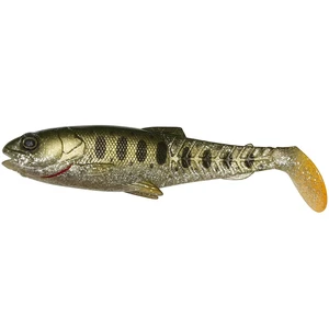 Savage gear gumová nástraha craft cannibal paddletail olive pearl silver smolt - 8,5 cm 7 g