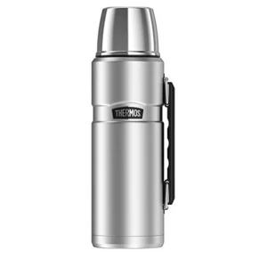 Thermos Style Termoska na nápoje s madlom - nerez 1,2 l