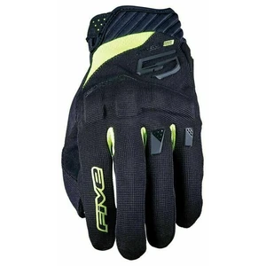 Five RS3 Evo Black/Fluo Yellow XL Guanti da moto