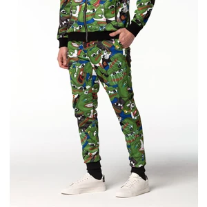 Mr. GUGU & Miss GO Man's Pepe Memes Track Pants PNS-W-548 2337