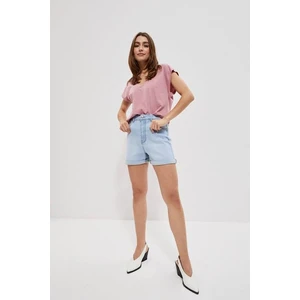 Bermuda denim shorts