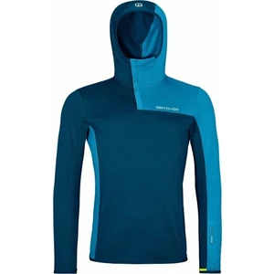 Ortovox Outdoor Hoodie Fleece Light Grid SN Hoody M Petrol Blue M