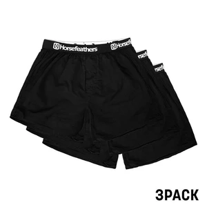 3PACK men's shorts Horsefeathers Frazier black (AM096A)