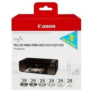 Canon PGI-29 MBK/PBK/DGY/GY/LGY/CO Multi pack