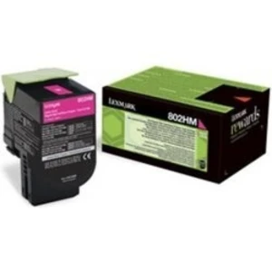 Lexmark 80C2HM0 purpurový (magenta) originálny toner