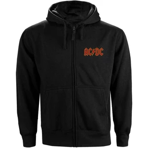 AC/DC Hoodie Logo Negru XL