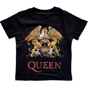 Queen T-Shirt Classic Crest Schwarz 1.5 Years