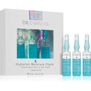 Dr. Grandel Hyaluron Moisture Flash ampuly pre intenzívnu hydratáciu pleti 3x3 ml