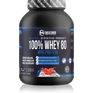 MAXXWIN 100% Whey protein 80 divoká malina 2200 g