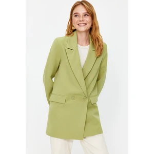 Trendyol Mint Regular Woven Blazer Jacket