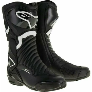 Alpinestars SMX-6 V2 Boots Black/White 40 Cizme de motocicletă