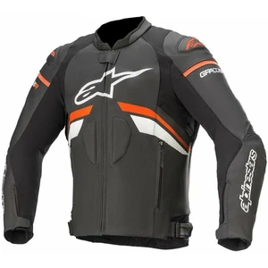 Alpinestars GP Plus R V3 Leather Jacket Black/Red Fluorescent/White 56 Bőrdzseki