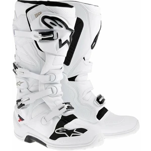 Alpinestars Tech 7 Boots White 42 Cizme de motocicletă