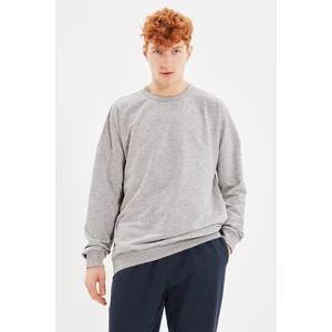 Trendyol Sweatshirt - Gray - Regular fit