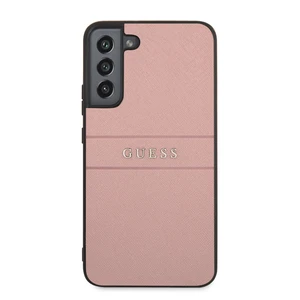 Zadní kryt Guess PU Leather Saffiano pro Apple iPhone 14 Plus, růžová