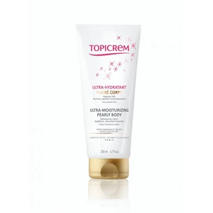 Topicrem Ultra-Moisturizing Pearly Body nawilżające mleczko do ciała z perłowym blaskiem 200 ml