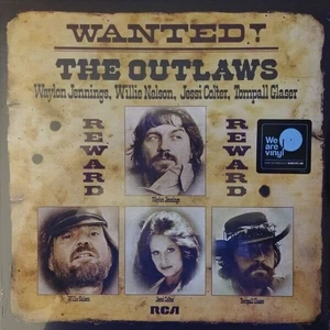 Waylon Jennings Wanted! The Outlaws (Willie Nelson) (LP) Reissue