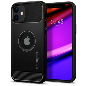 Zadný kryt na iPhone 12 mini Spigen Rugged Armor, čierny