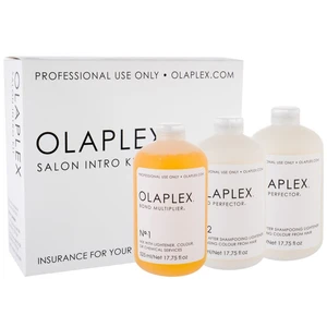 Olaplex Sada pre farbené alebo chemicky ošetrené vlasy (Salon Intro Kit) 3 x 525 ml