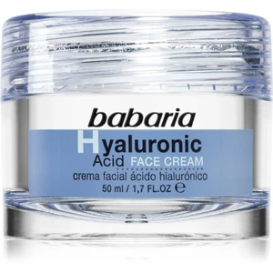 Babaria Hyaluronic Acid hydratační krém na obličej 50 ml