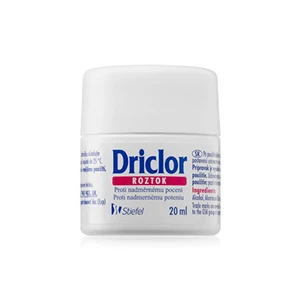 Driclor Antiperspirant roll-on proti nadmernému poteniu Solution 20 ml