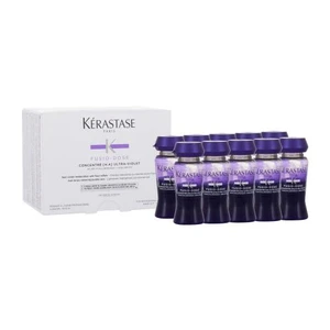 Kérastase Fusio-Dose Concentré [H.A] Ultra-Violet darčeková kazeta vlasová kúra 10 x 12 ml + rozprašovač 1 ks na melírované vlasy; na farbené vlasy