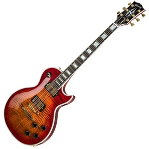 Gibson LP Axcess Custom Figured Top Ebony FB Gloss Bengal Burst Guitarra eléctrica