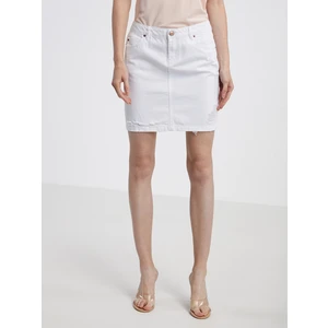 White Denim Skirt CAMAIEU - Ladies