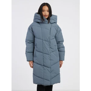 Blue Ladies Quilted Coat Noisy May New Tally - Ladies