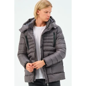 M8657 DEWBERRY MEN'S COAT-ANTHRACITE