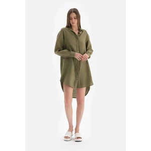 Dagi Green Linen Shirt